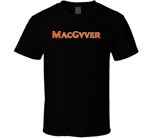 Macgyver Classic Tv Show Man's T-Shirt Tee