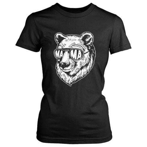 Mama Bear Funny Quote Women's T-Shirt Tee