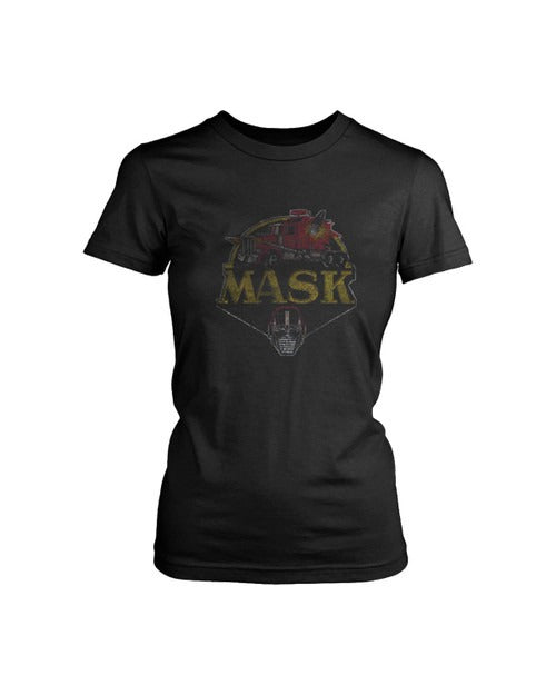 Mask Vintage Logo Women's T-Shirt Tee