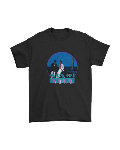 Miami Vice Retro Tv Man's T-Shirt Tee