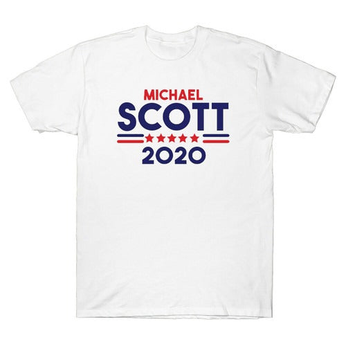 Michael Scott 2020 Election The Office Dwight Funny Man's T-Shirt Tee