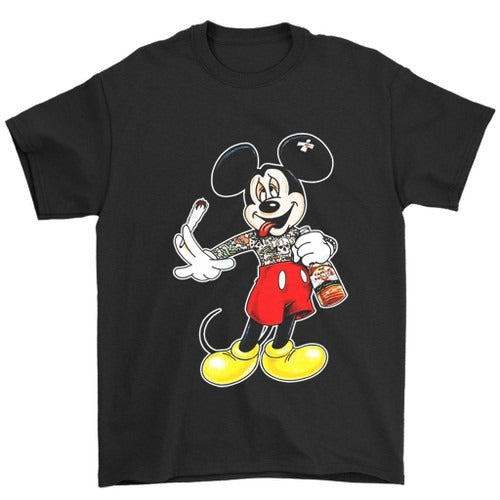 Mickey Mouse The Bad Man's T-Shirt Tee