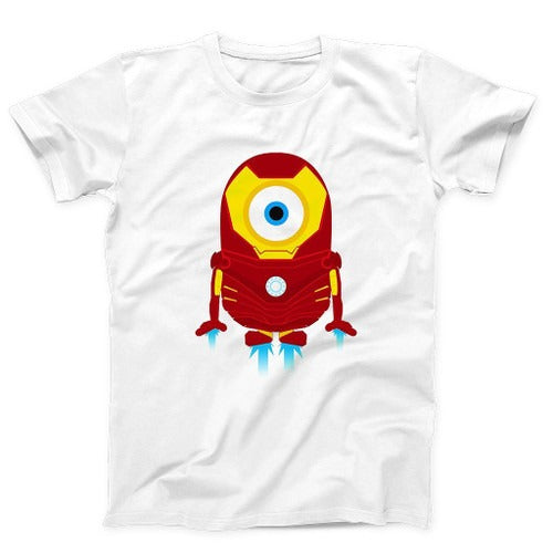 Minion Iron Man Funny Man's T-Shirt Tee