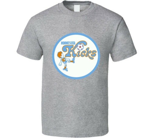 Minnesota Kicks Nasl Retro Soccer Team Man's T-Shirt Tee