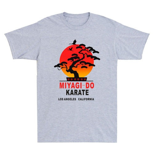Miyagi Do Jo Karate Kid Film Funny Martial Art Retro Man's T-Shirt Tee