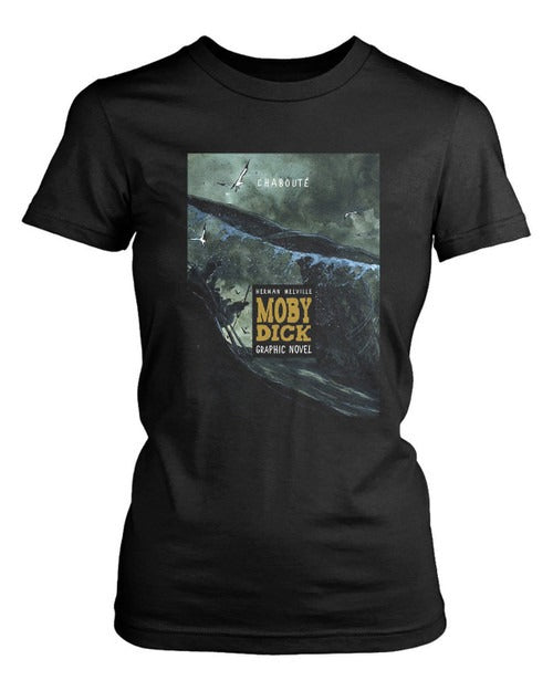 Moby Dick Graphic Novel Women's T-Shirt Tee