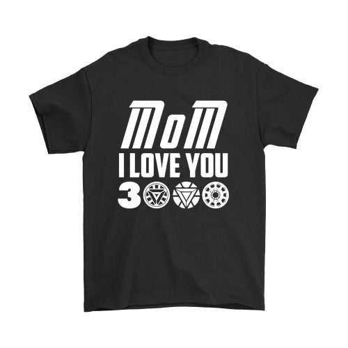 Mom I Love You Three Thousand Avengers Mothers Day Endgame Man's T-Shirt Tee