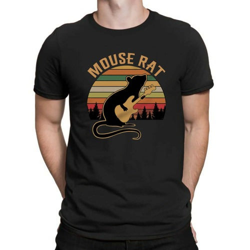 Mouse Rat Andy Dwyer Vintage Parks And Recreation Funny Tv Show Man's T-Shirt Tee