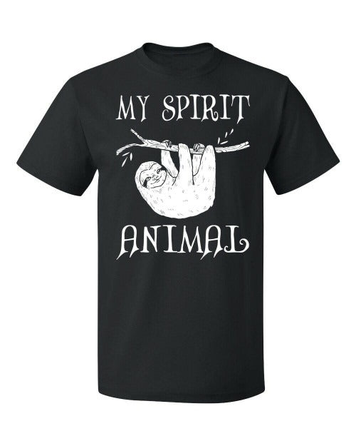 My Spirit Animal Funny Sloth Man's T-Shirt Tee