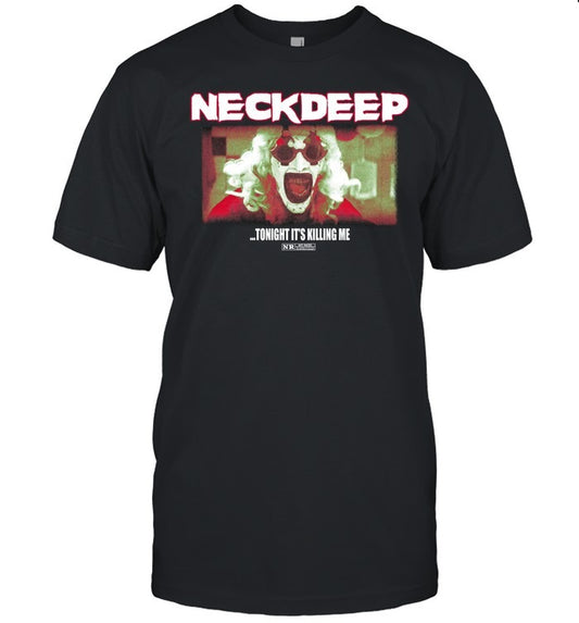 Neck Deep The Horrifier Black 2024 T Shirt