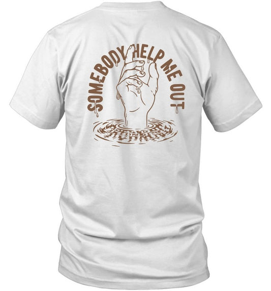 New 2025 Red Clay Strays Some Body Help Me Out T Shirt