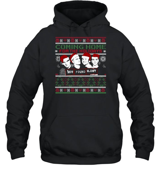 New Found Glory Band Ugly Holiday Pullover Unisex Hoodie