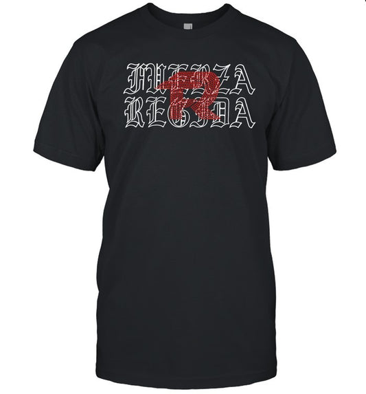 New T Shirt Fuerza Regida Stone Old English