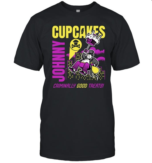 New T Shirt Johnny Cupcakes Top Hat Criminal