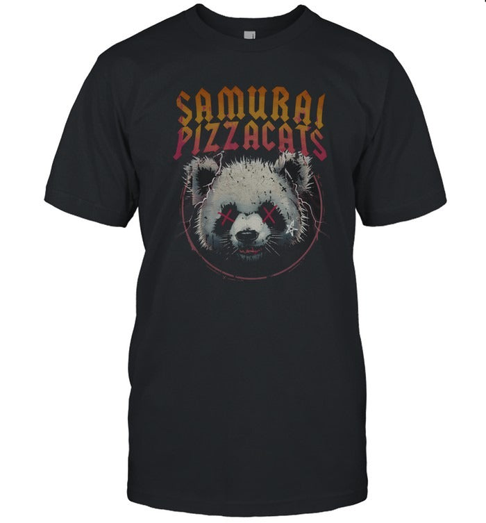 New T Shirt Samurai Pizza Cats Pandastruck Vintage