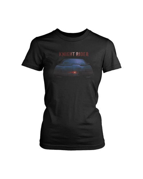 Night Rider Classic Retro Movie Tv Show Women's T-Shirt Tee