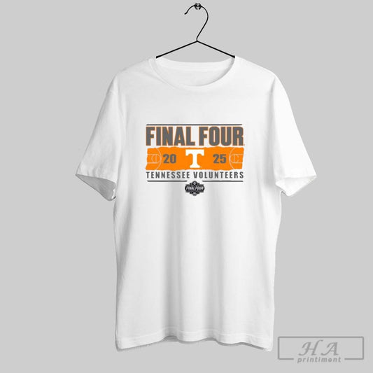 Official Tennessee Volunteers 2025 Ncaa Mens Basketball Tournament March Madness Final Four Rebound T Shirt