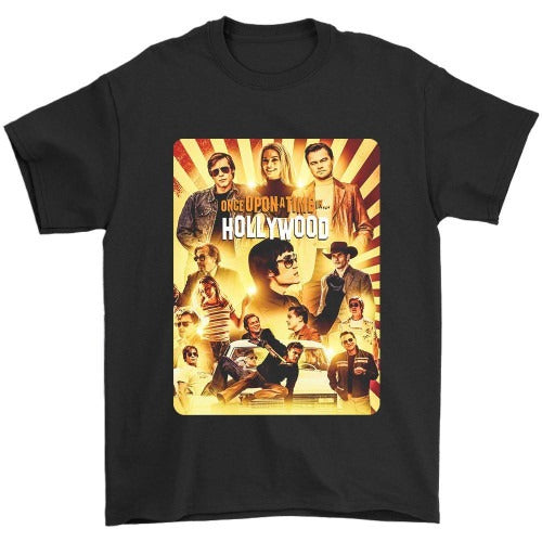 Once Upon A Time In Hollywood Retro Poster Man's T-Shirt Tee