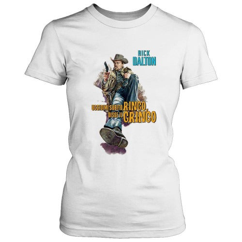 Once Upon A Time In Hollywood Rick Dalton Poster Vintage Women's T-Shirt Tee