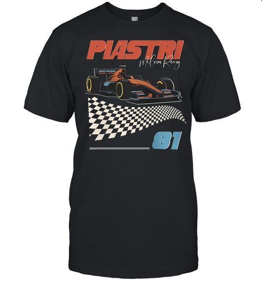 Oscar Piastri Retro Mclaren Inspired T Shirt