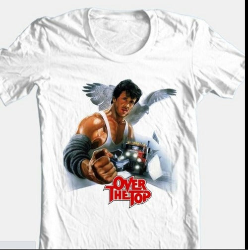 Over The Top Retro 80S Classic Movie Man's T-Shirt Tee