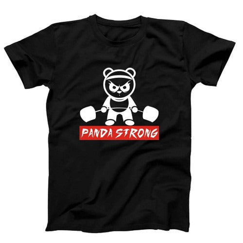 Panda Strong Funny Man's T-Shirt Tee