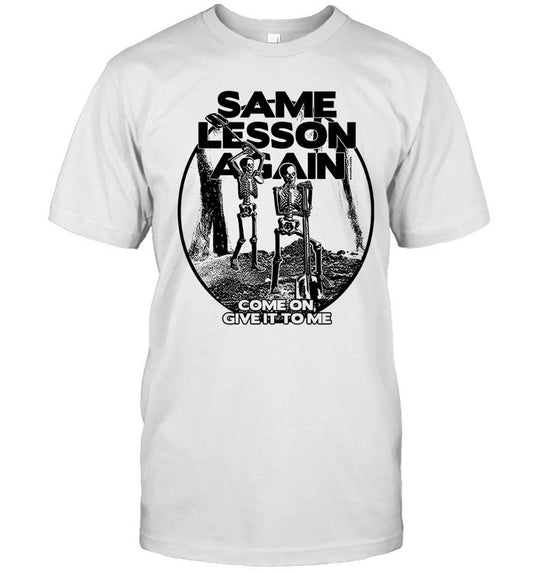 Paramore Same Lesson Again Thick Skull Hot 2025 T-Shirt