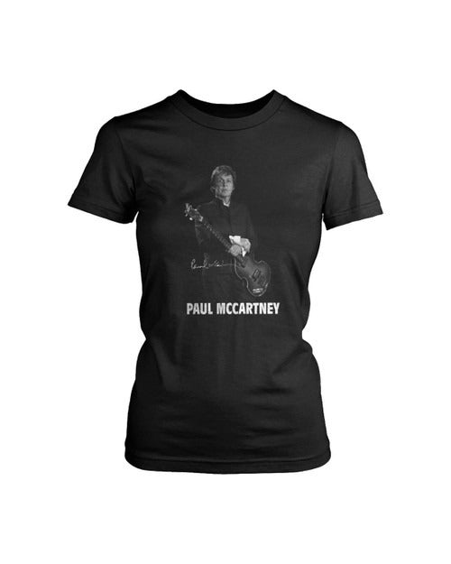 Paul Mccartney The Beatles Women's T-Shirt Tee