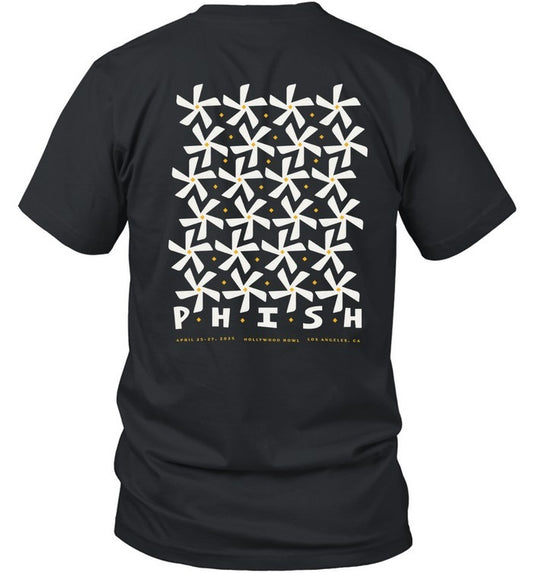 Phish Hollywood Bowl Los Angeles, CA Apr 25-27 2025 Tour T Shirt