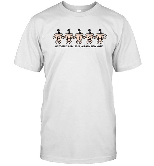 Phish Oct 25-27 2024 Albany, NY MVP Arena New T-shirts