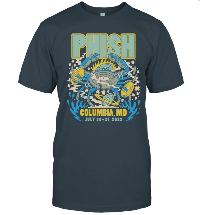 Phish Summer Tour 2022 Columbia Md T-Shirt