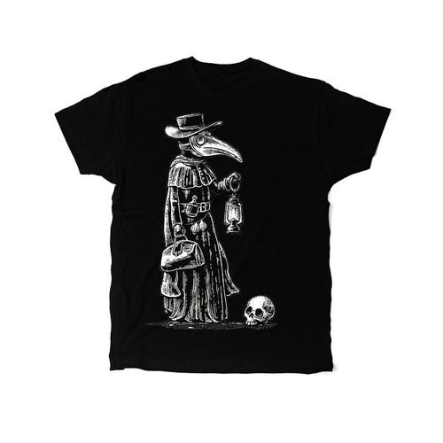 Plague Doctor Skull Doctor Medicine History 189 Man's T-Shirt Tee