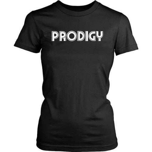 Prodigy Logo Retro Synthesiser Analog Voyager Women's T-Shirt Tee