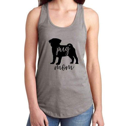 Pug Mom Man's T-Shirt Tee