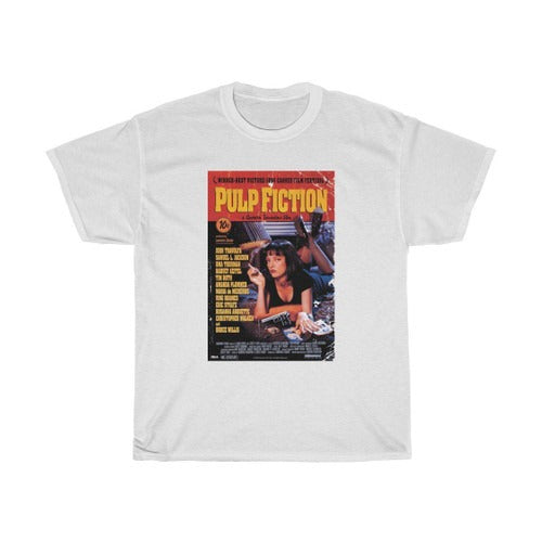 Pulp Fiction Movie Retro Cool Vintage Poster Man's T-Shirt Tee