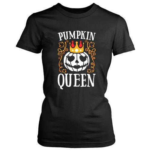 Pumpkin Queen Halloween Women's T-Shirt Tee