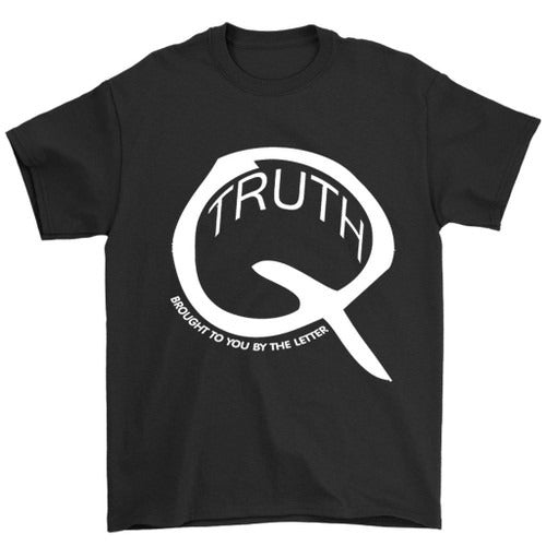 Q Qanon Truth Brought To You By The Letter Man's T-Shirt Tee