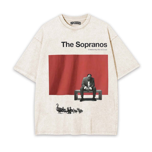 RETRO STYLE SOPRANOS GRAPHIC T-SHIRT Style013