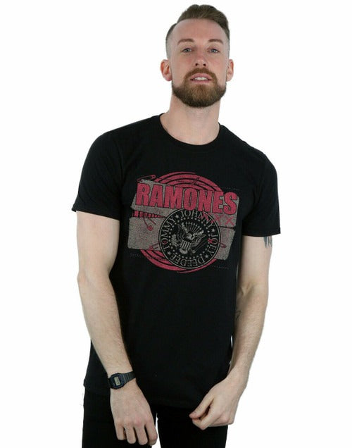 Ramones Punk Patch Man's T-Shirt Tee