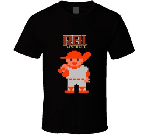 Rbi Baseball Retro Nes Man's T-Shirt Tee