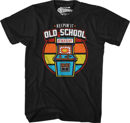 Retro Arcade Game Keepin' It Old School T-Shirt