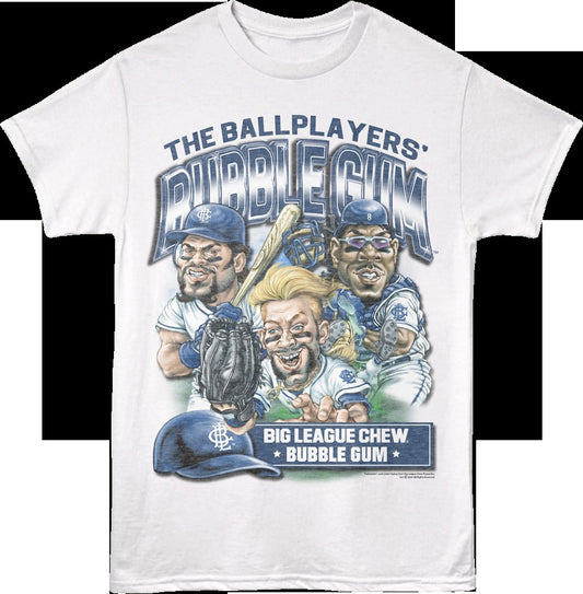 Retro Ballplayers' Bubble Gum Big League Chew T-Shirt