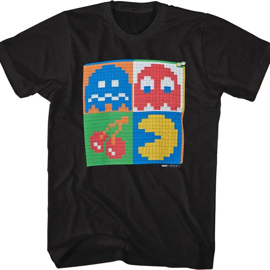 Retro Blocks Pac-Man T-Shirt