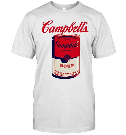 Retro Campbell's Soup Can T-Shirt Oatmeal Heather