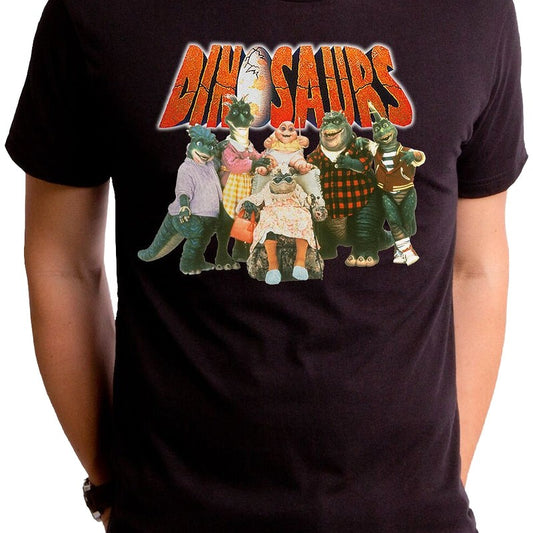 Retro Cast Dinosaurs T-Shirt