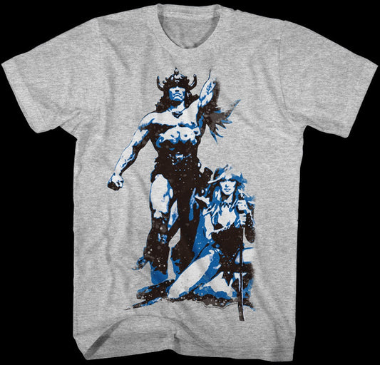 Retro Conan The Barbarian T-Shirt