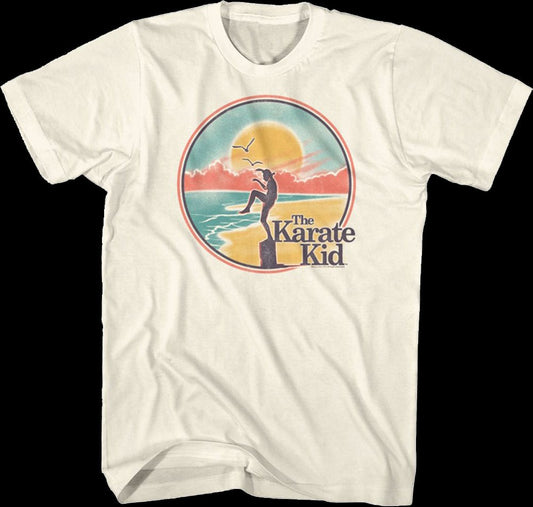 Retro Crane Kick Karate Kid T-Shirt