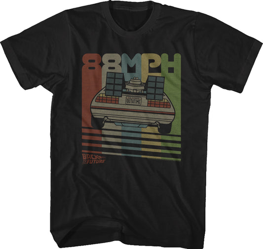 Retro DeLorean Back To The Future T-Shirt