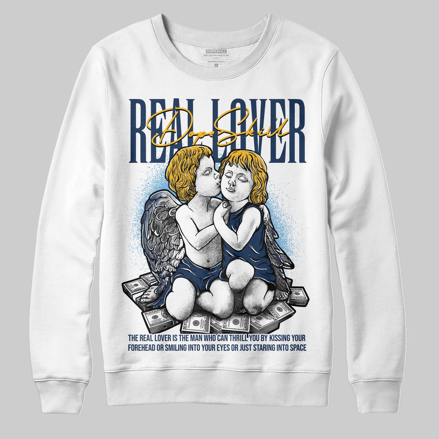 Retro Dunk From Above 4s DopeSkill Sweatshirt Real Lover Graphic