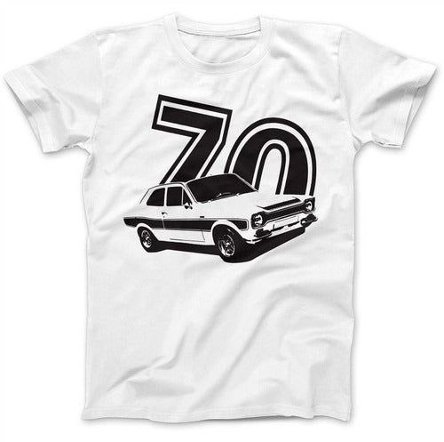 Retro Ford Inspired Mk 1 Escort 1970 Man's T-Shirt Tee